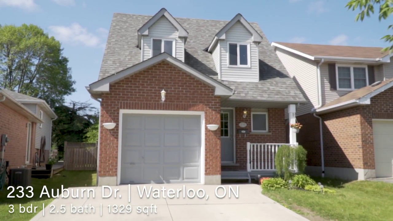 233 Auburn Drive, Waterloo, Ontario YouTube