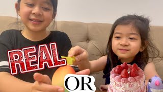 Real or Cake | Baby Playful #realorcake