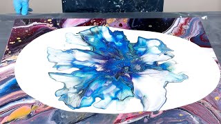 TLP Pigments~Shelee Bloom on 20x24 Canvas~Acrylic Pouring~Fluid Art~200