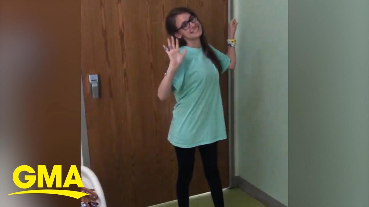 Teen marks surgery anniversary with dance to Britney Spears song that helped recovery l GMA Digital