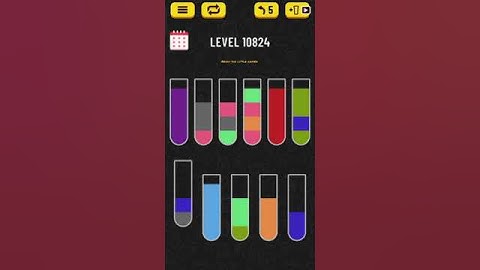Water sort puzzle level 10824