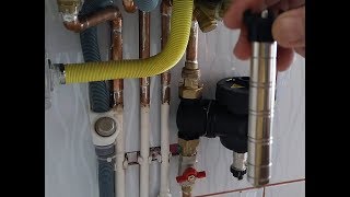 Curățare filtru anti-magnetită FERNOX TF1 COMPACT - YouTube