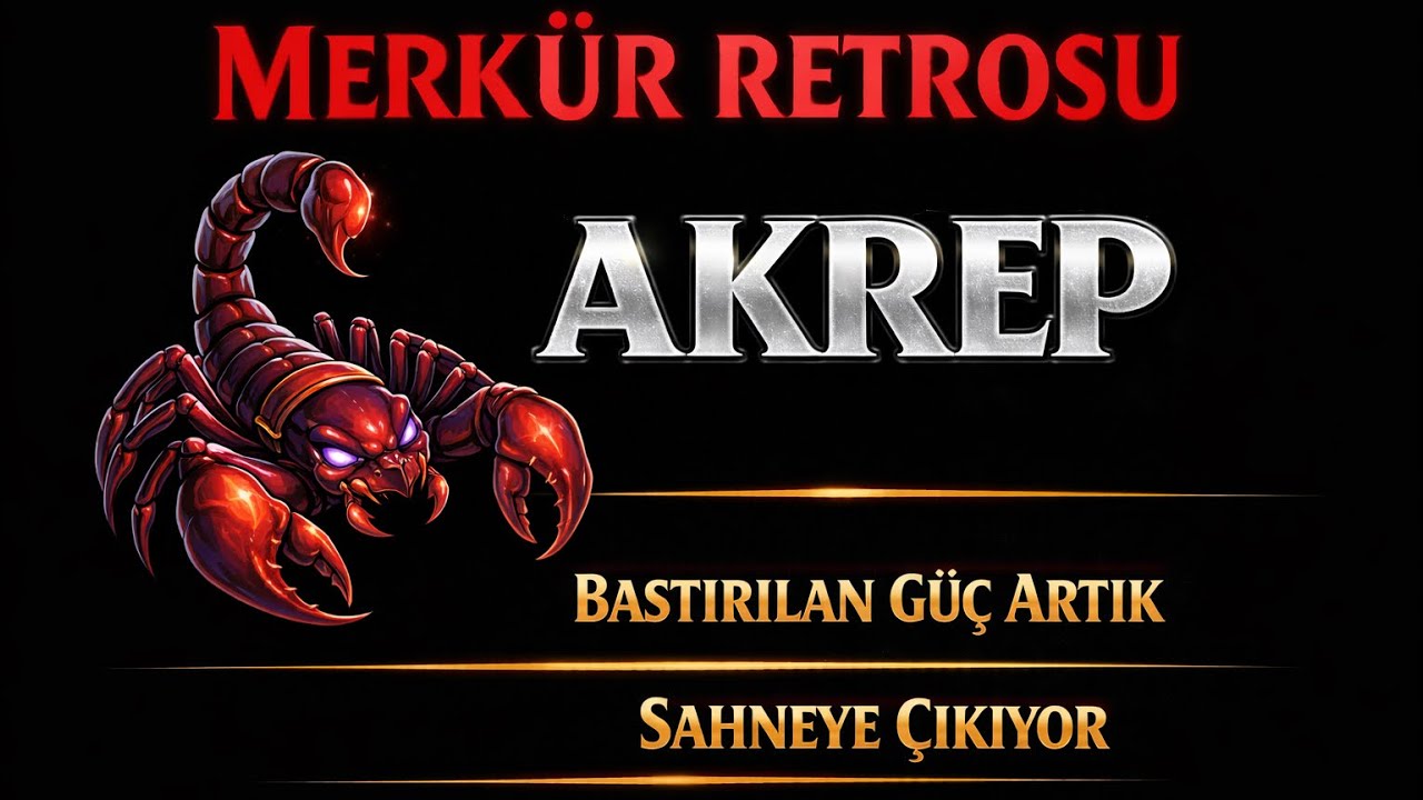 Akrep Burcu - Yükselen Akrep - Merkür Retrosu