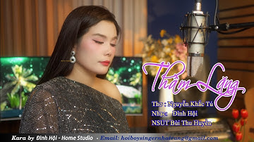🎵 THẦM LẶNG | NSƯT Bùi Thu Huyền | Thơ: Nguyễn Khắc Tú | Nhạc: Đình Hội - Cảm xúc 950