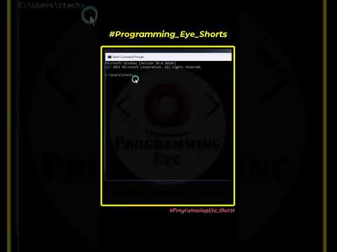 Making Matrix in CMD | #shorts ProgrammingEye