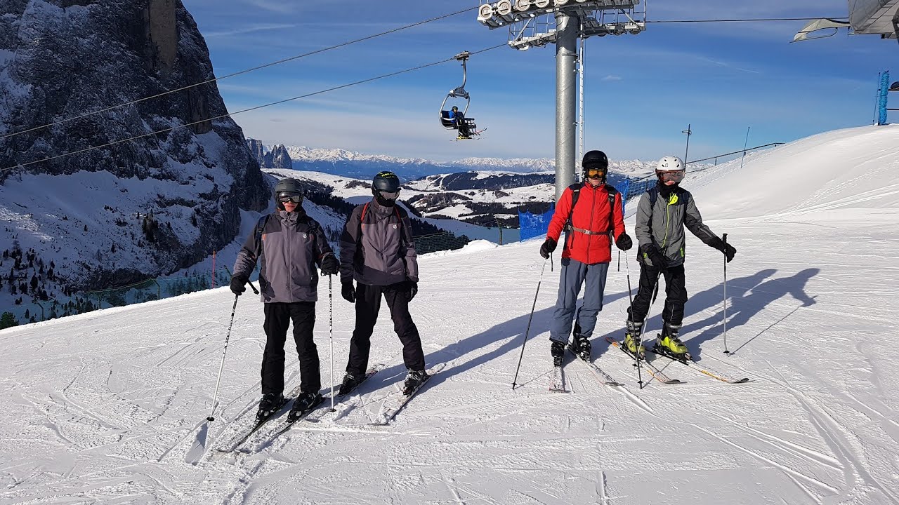 Narty Sellaronda 2025 - czerwona trasa 6, 5