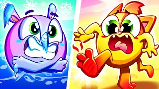 Hot and Cold Song 🔥❄️ | + More Funny Kids Songs by Toonaland