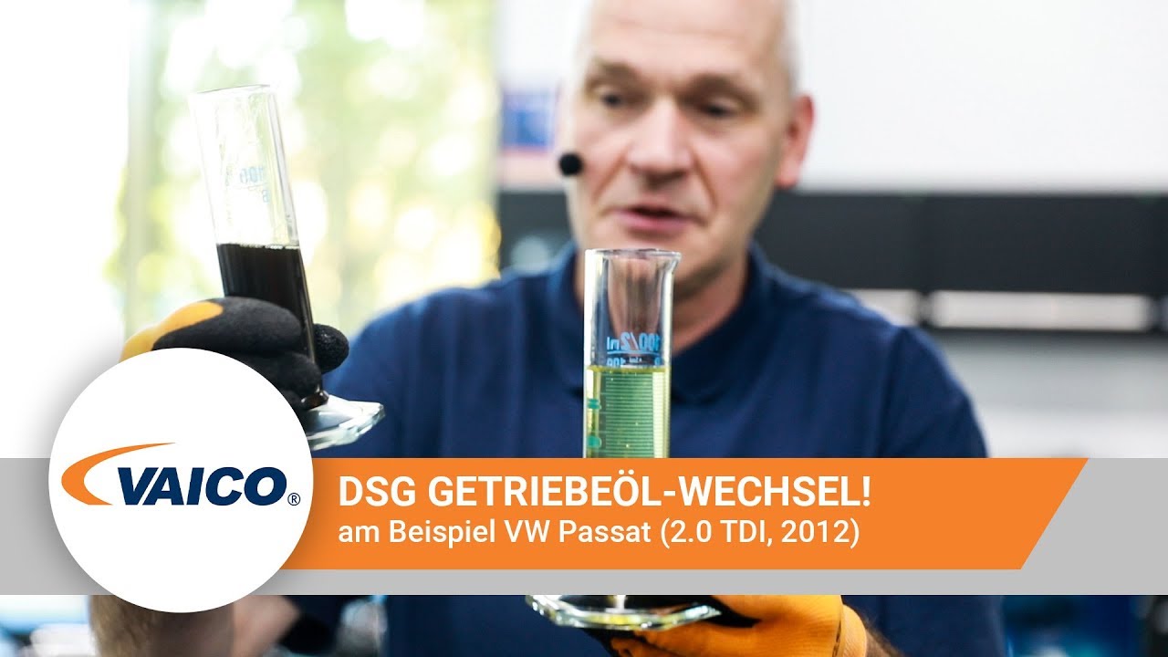 Anleitung Ölwechsel beim DSG-Getriebe, VW Passat [mit Expert Kits+] –  [V10-3025