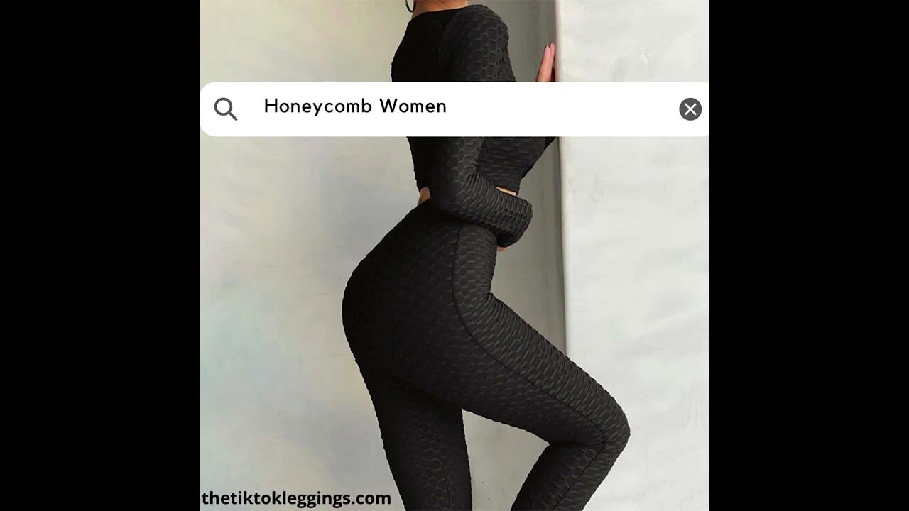 Honeycomb Women 2 Piece Gym Set - Tiktok Leggings