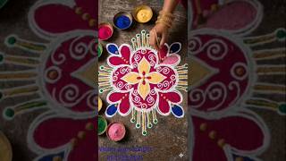 குட்டி பூ 🌺 கோலம் 🌺#indiantraditionalart #rangolicreativedesigns#shortsfeed#ytviral