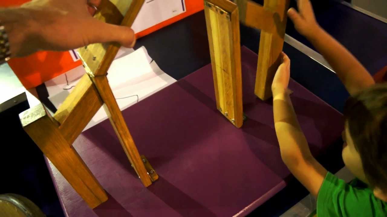 Experimentanium exhibit #4 (Flying Buttresses)