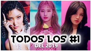 TODOS LOS #01 DEL 2019 - TOP K-POP