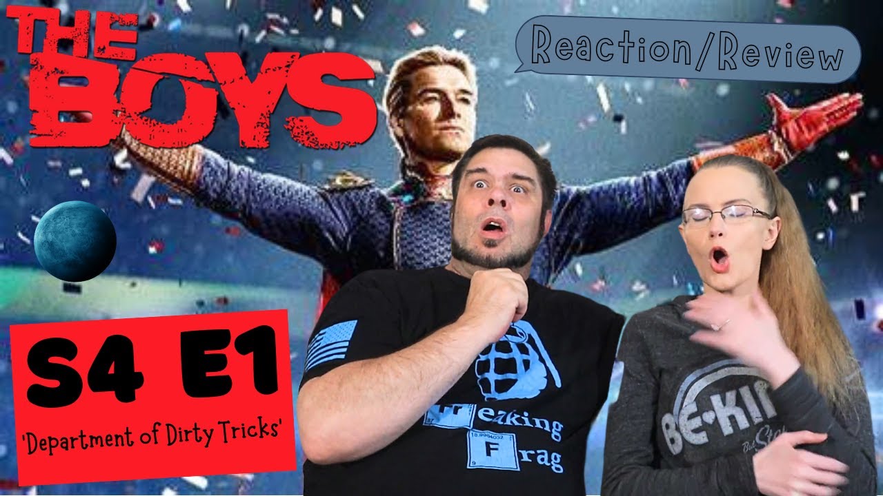 The Boys S4 E1 'Department Of Dirty Tricks' Reaction Review