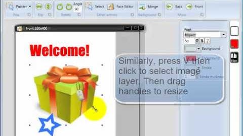 How to resize layers with Virtual Cover Creator 3.0