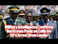 INTEL: Military Intelligence Confirms Backroom Panic as Calls for Mnangagwa’s Arrest Grow Louder