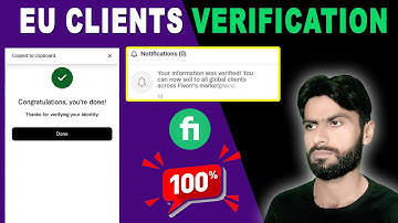 How to Verify your information to maintain exposure to EU clients on Fiverr | Step by Step 2025