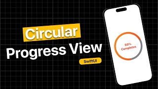Como criar um Circular Progress View em SwiftUI - Tutorial