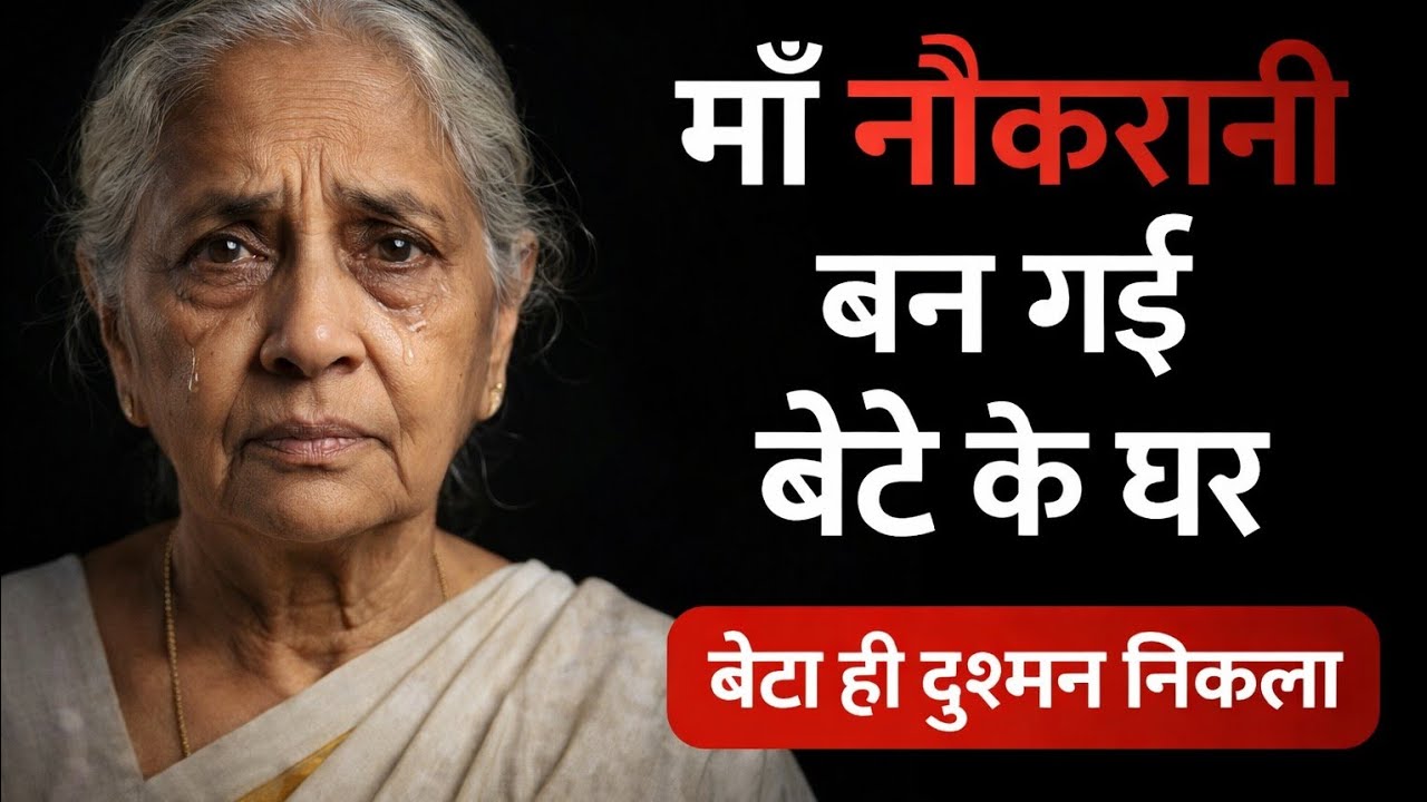 माँ नौकरानी बन गई बेटे के घर | आज की कड़वी सच्चाई