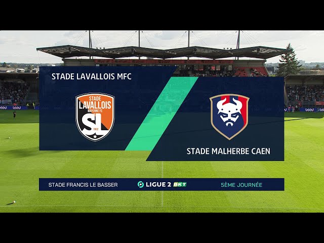 J5 Ligue 2 BKT : Le résumé vidéo de Stade Lavallois 2-1 SMCaen