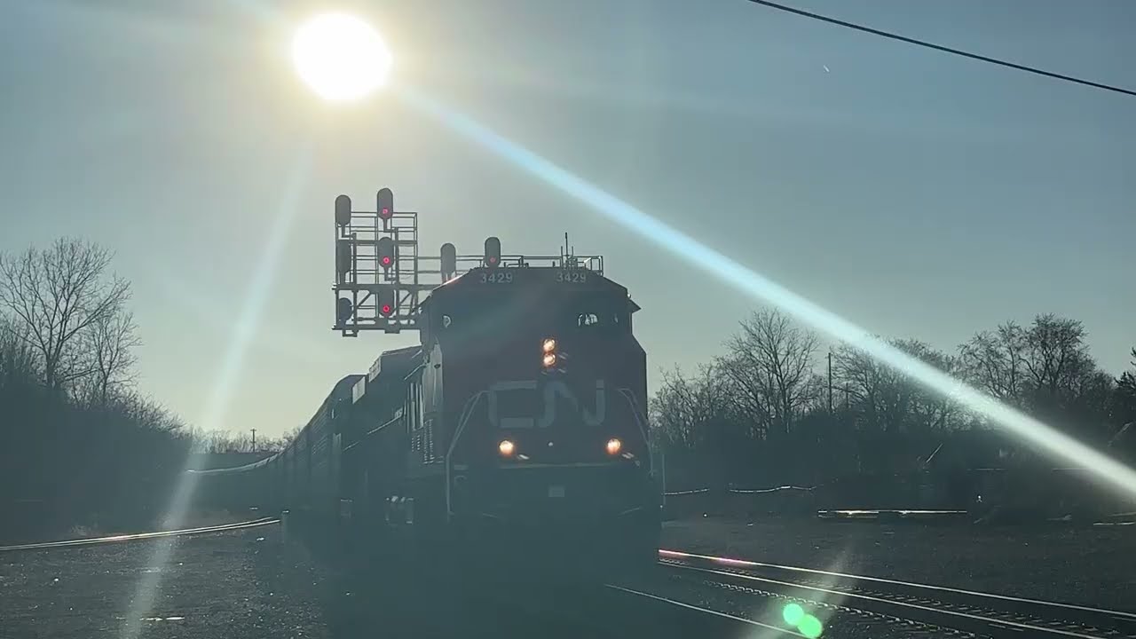CN M399 & CN X501 In Durand, MI on a NICE SUNNY day! (3/9/26)