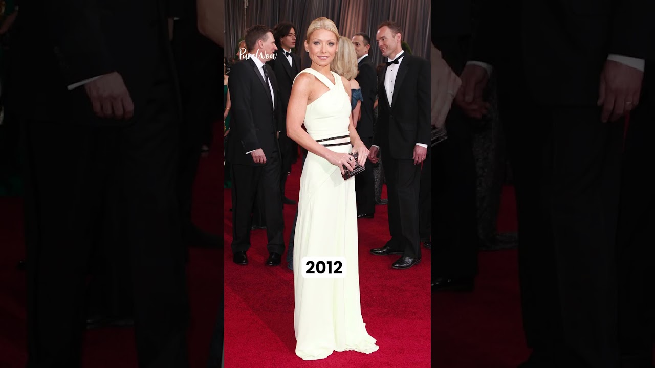 Kelly Ripa's red carpet evolution 