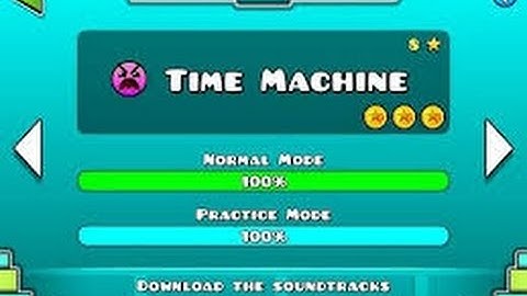 Geometry Dash Level 8 - Time Machine. ALL COINS