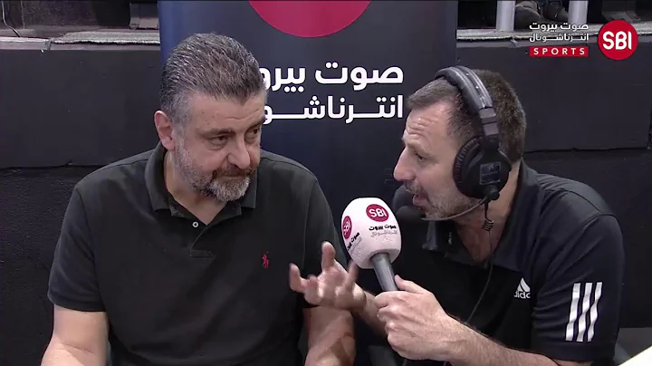 Pre-game Interviews with Walid Doumiaty  | XXL Lebanese Basketball Championship 2022