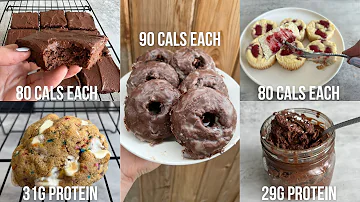 A Week Of High Protein, Low Calorie Snacks | Snack Ideas for Weight Loss!