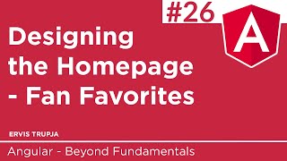 26. Designing The Home Page - Fan Favorites