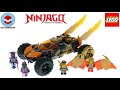 Lego ninjago 71769 coles dragon cruiser speed build