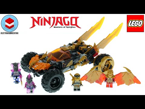 LEGO Ninjago 71769 Cole’s Dragon Cruiser Speed Build