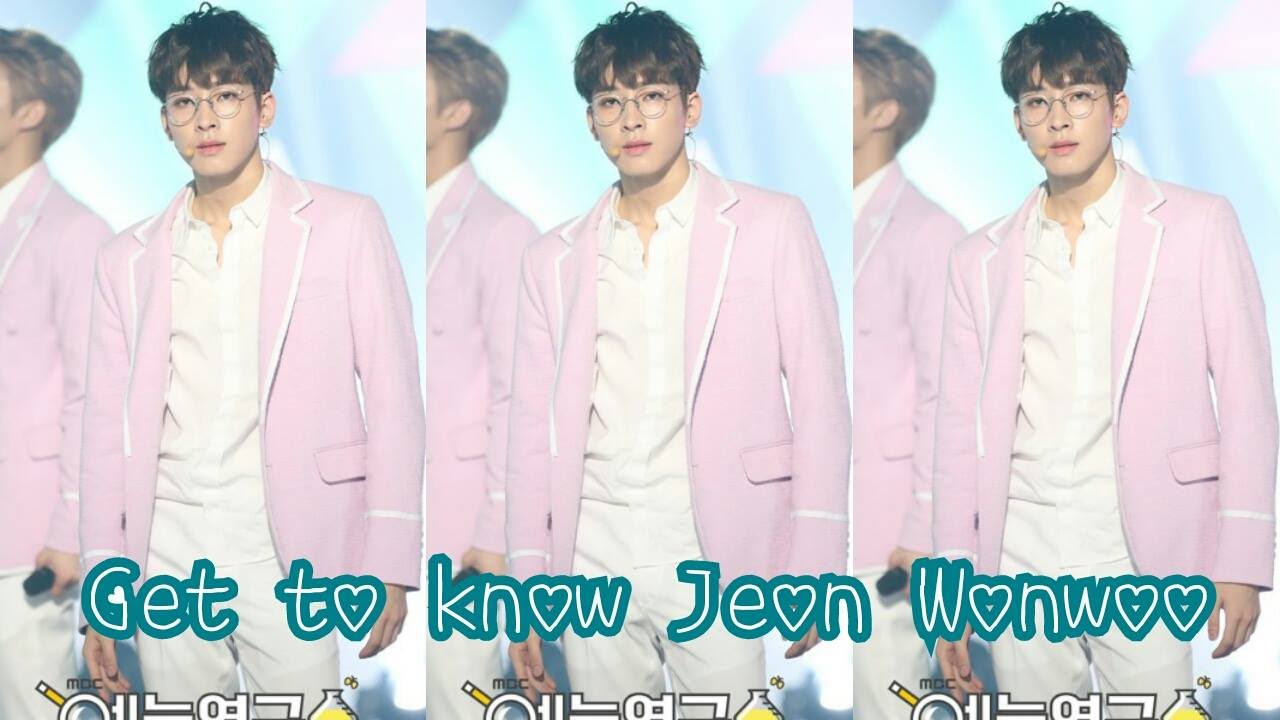 SEVENTEEN -WONWOO FACTS || GET TO KNOW JEON WONWOO  || DRAFT