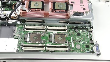 Lenovo ThinkSystem SD650 installing a system board