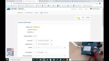 LoRaWAN Water meter Configuration