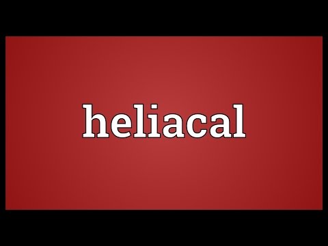 Header of heliacal