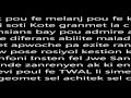 Capture de la vidéo Akrilik Sou Twal Rezon With Lyrics