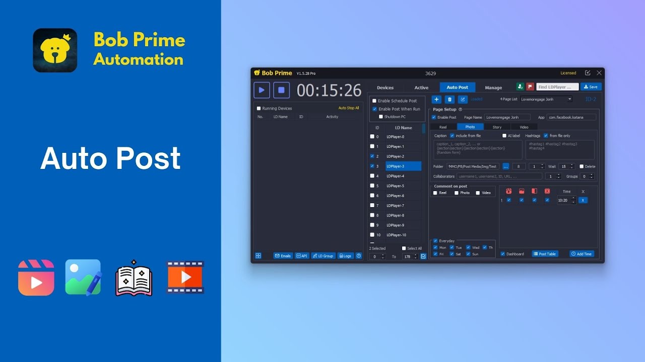 Automatic Car Posts 8. Quick setup Auto Post with page or account profile - YouTube