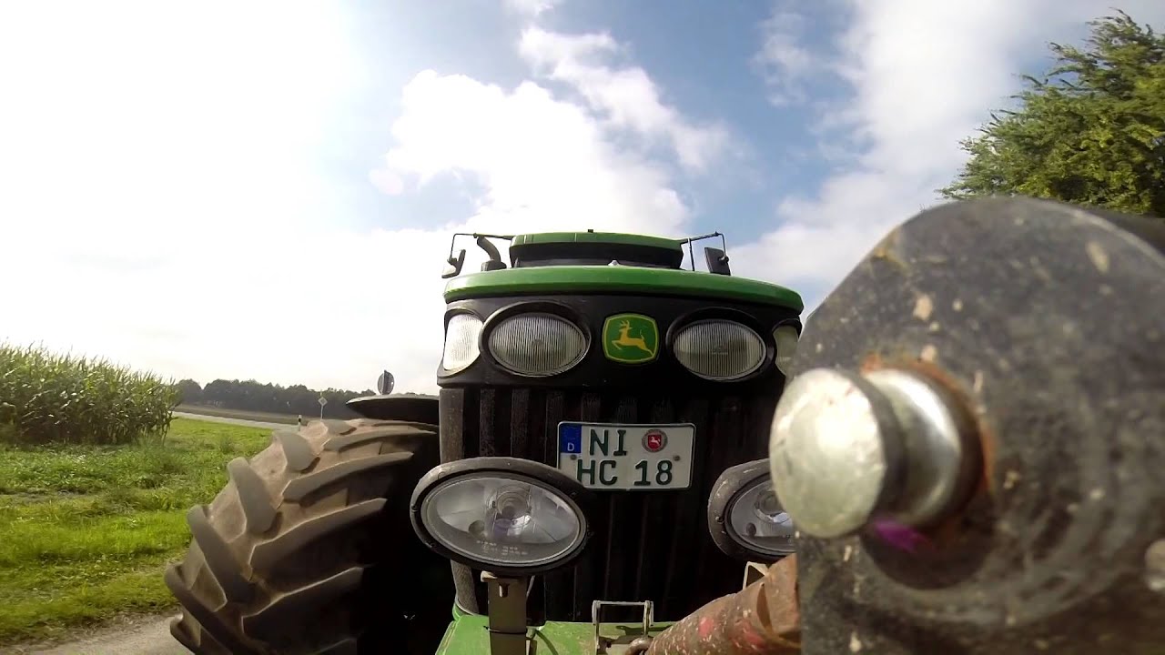 John Deere 7920 Sound beim Gras häckseln