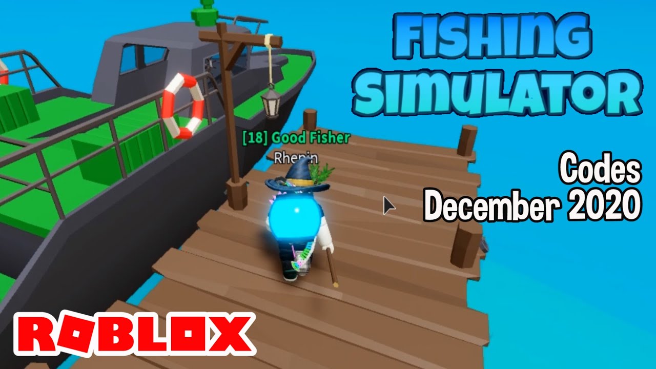 Roblox Fishing Simulator Codes December 2020 YouTube