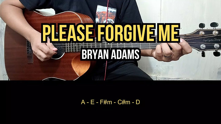 Please Forgive Me Guitar version - Guitar performance video thumbnail