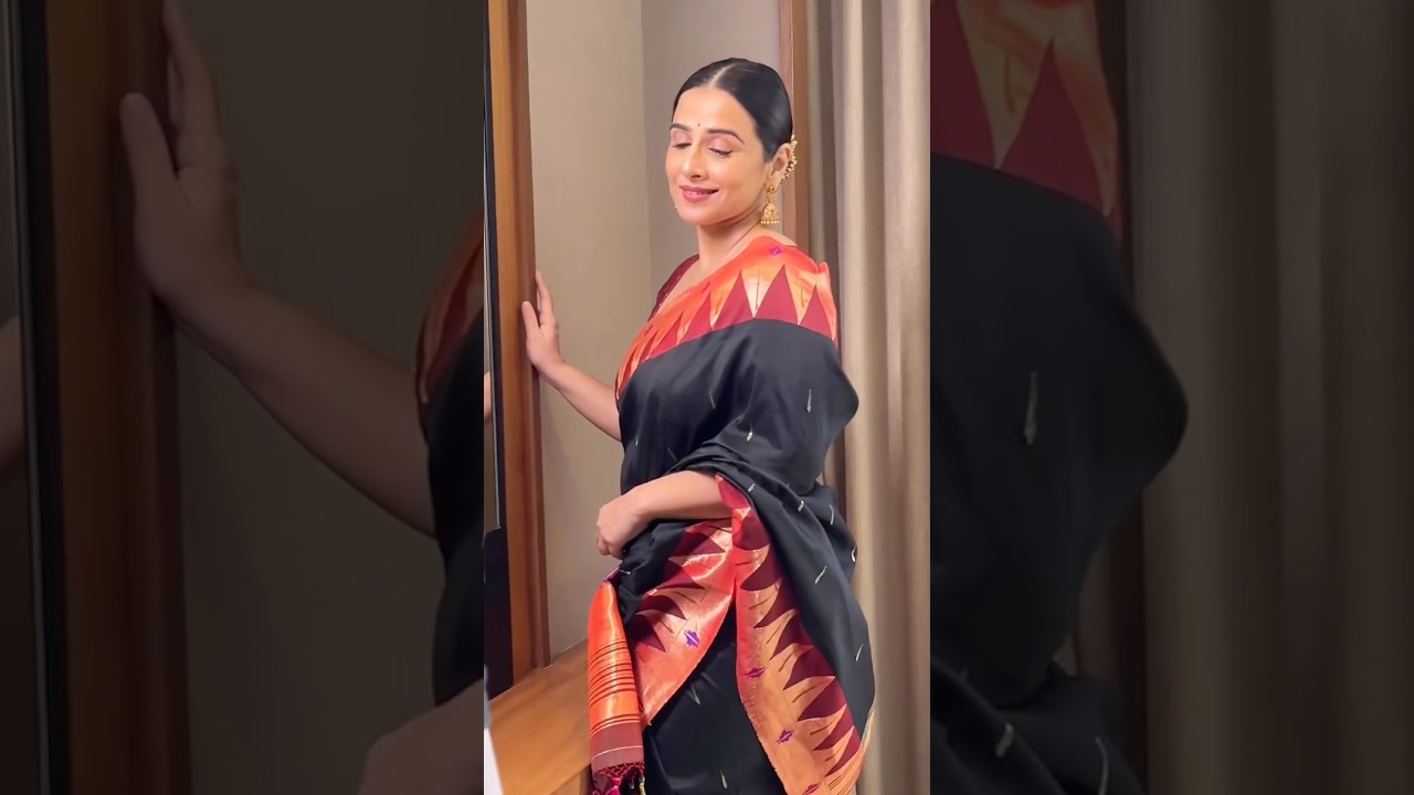 Vidya Balan Inspired Trending Paithani Saree