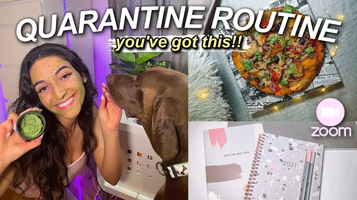 a day in my life in isolation + the BEST lockdown tips for a *productive* quarantine routine!