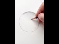 Drawing circle &amp; shading inside mistake/AI-mistake #youtubeshorts #aiart #sketch #pencilsketch