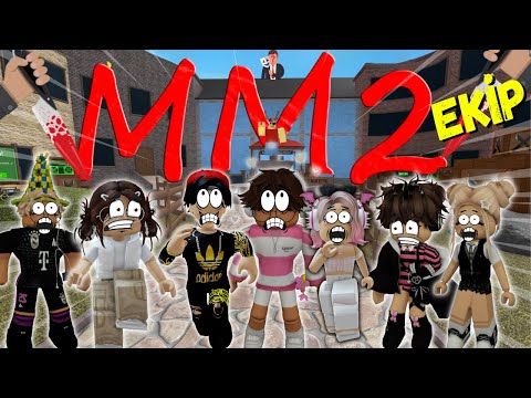 ARIGİLLER EKİP SUİKAST MODDA MM2 KAPIŞMA🤣AYŞEM ECE ARI🐝ARIGİLLER🐝ROBLOX MURDER MYSTERY