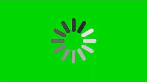 LOADING LOST CONNECTION GREEN SCREEN WITH SOUND EFFECT 4K 60 FPS