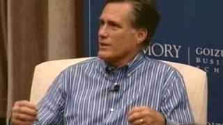 Mitt Romney at Emory's Goizueta Business School