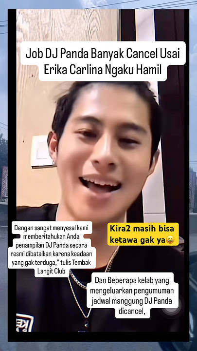 Dan akhirnya di byr kontan ahaha #djpanda #erikacarlina #erika #viral #nagita #aurelhermansyah