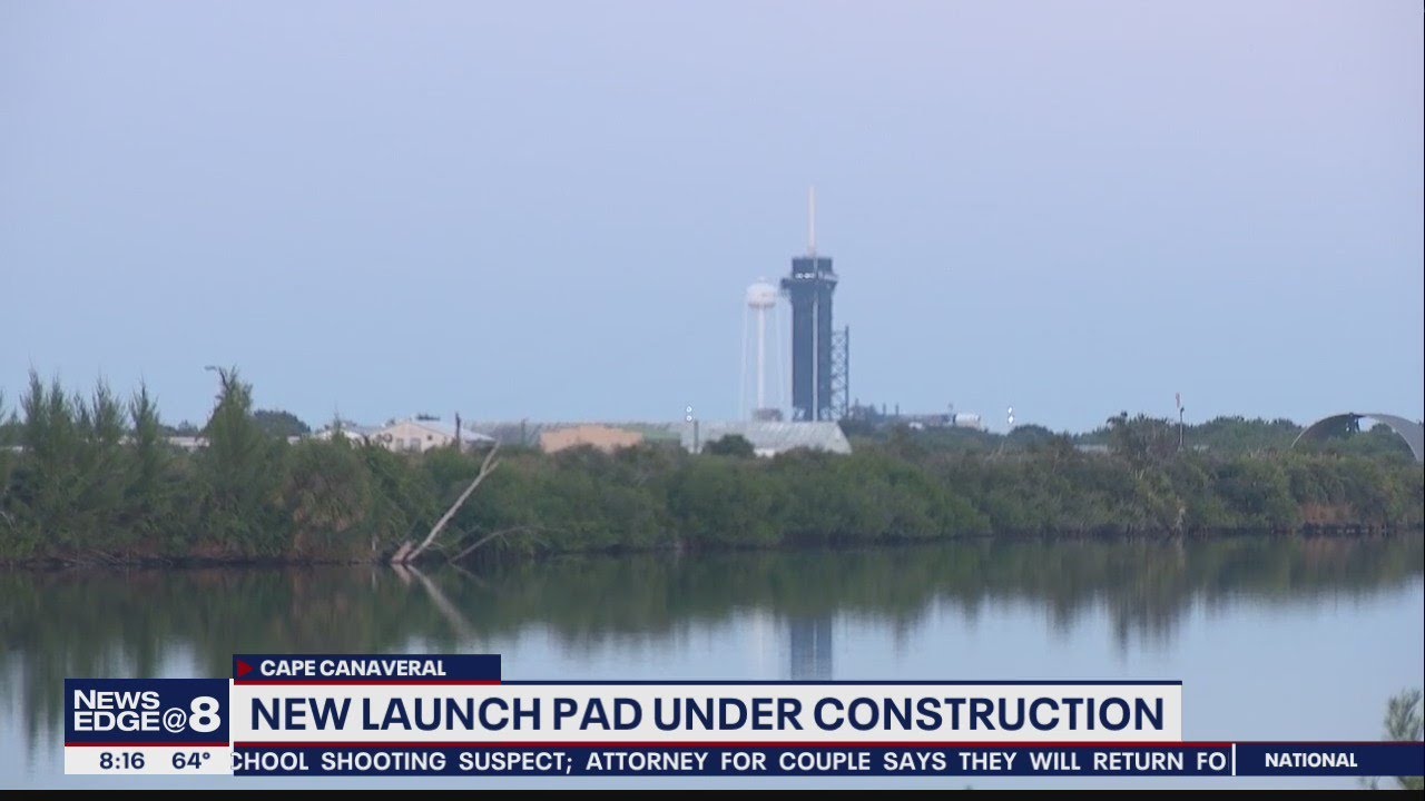 Construction of orbital launch pad for Starship begins in Cape