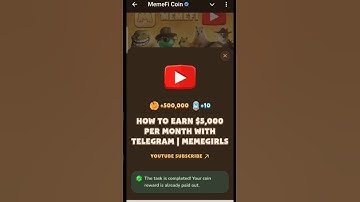 How to earn 5000$ per Month with Telegram MemeFi Code | Telegram Projects