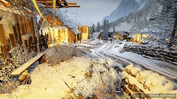 Krezk Street Scenery Demo | Curse of Strahd | Beneos Animated Tabletop RPG Maps